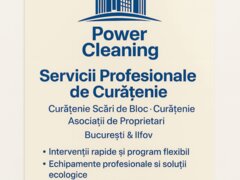 Power Cleaning - Firma curatenie